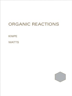 cover image of Organic Reaction Mechanisms, 1999
